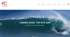 Desktop Screenshot of fcdsurfboards.com